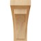 Ekena Millwork 2 1/2"W x 3 3/4"D x 6"H Mini Felix Wood Corbel, Red Oak CORW02X03X06FERO - alternate 4